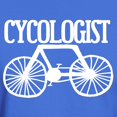 thumbnail image 3 of CafePress - Cycologist' Dark T Shirt - Men's Classic Graphic Cotton T-Shirt, 3 of 4