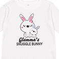thumbnail image 4 of Inktastic Glammas Snuggle Bunny Easter Boys Long Sleeve Toddler T-Shirt, 4 of 5