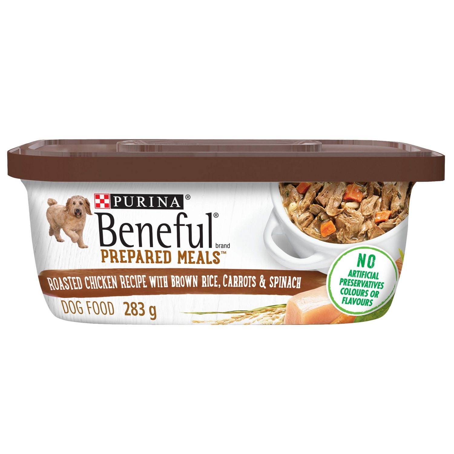 Beneful Repas Préparés Recette de Poulet Grillé, Nourriture Humide pour Chiens 283 g 283 g