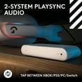thumbnail image 2 of Logitech G Astro A20 X Lightspeed Wireless Gaming Headset for PS5, Xbox, Switch, PC, White, 2 of 13