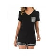 thumbnail image 3 of Zupora Women's Shorts Pajama Set Short Sleeve Sleepwear Nightwear, 3 of 6
