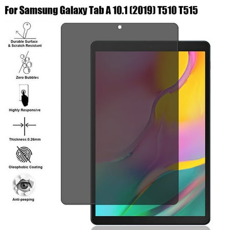 Privacy Anti-Spy PET Film Screen Protector For Samsung Galaxy Tab A 10.1