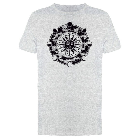 Magic Moon Clouds T-Shirt Men -Image by Shutterstock, Male Small