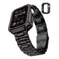 thumbnail image 1 of Correa Para Apple Watch Eslabon Acero Inoxidable + Case Tpu, 1 of 8