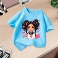 thumbnail image 5 of T-Shirts d'Été pour Garçons et Filles Mode Mignon Graphique Manches Courtes Col Rond Décontracté Coupe Ample Tee Blouse Quotidienne Printemps pour Enfant 13-14T, 5 of 5