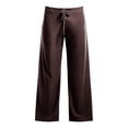 thumbnail image 7 of PNTUTB Wide Leg Pants for Men Solid Color Drawstring Trousers Casual Loose Comfortable Trendy Lounge Workout Yoga Sporty Pants, 7 of 7