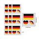 thumbnail image 3 of Uuiauoio 10 pcs Temporary Football Tattoo Stickers Set of 10 for Match Party Fan Celebration Face Body Art Decoration Sport Themed Supplies, 3 of 6