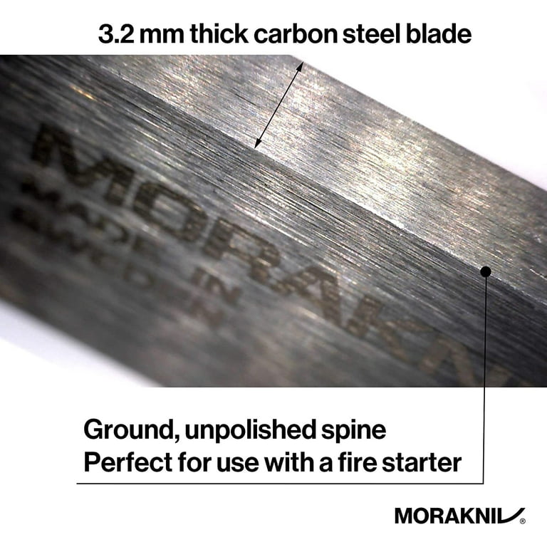 Morakniv Garberg Utility Knife Fixed 4.3 Black Carbon Steel Blade