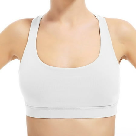 

UDAXB Lingerie Ladies Sports Bras Cross Back Shock-Proof Sports Bra Fitness Yoga Underwear