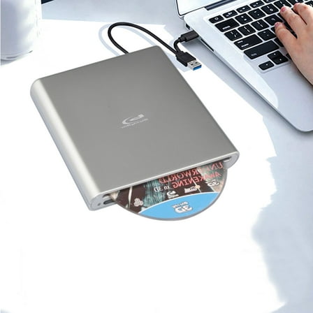Motor Genic Blu-ray BD Burner External USB 3.0 Slot In DVD RW CD Writer Portable Drive