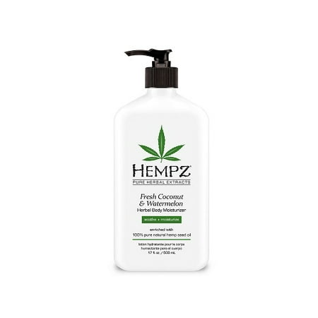 Hempz Fresh Coconut & Watermelon Herbal Moisturizer 17 (Best Smelling Hempz Lotion)