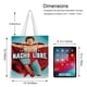 thumbnail image 5 of Nacho Libre Bolso de tela con estampado de lienzo para mujer, bolsa de compras reutilizable y estética, con cremallera interior, regalo para mujer,38*45cm., 5 of 6