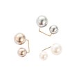 thumbnail image 2 of Flmtop 3 Pcs Élégant Femmes Faux Perle Sécurité Col Châle Chemise Pull Broche Pinces, 2 of 6