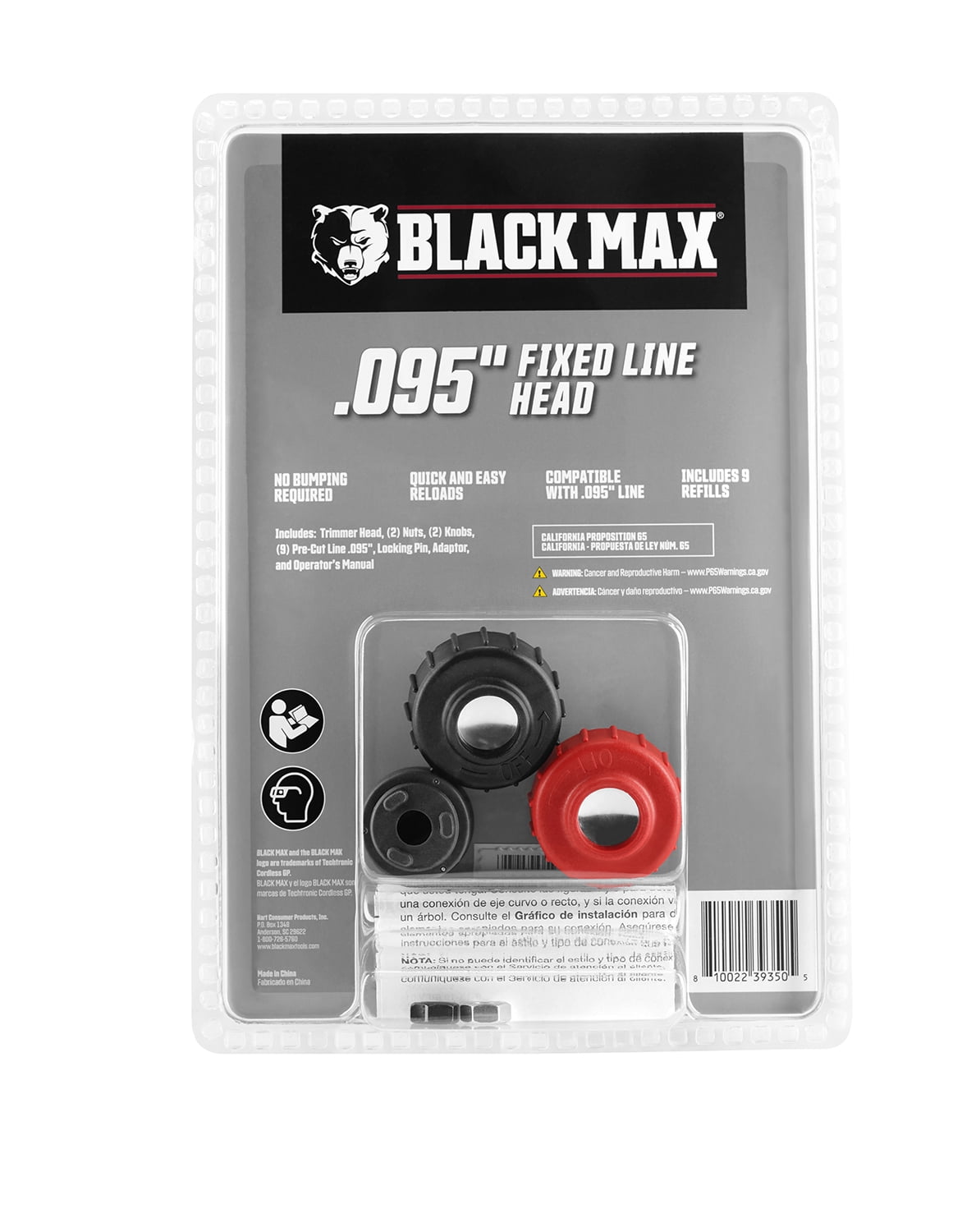 Blackmax  Universal Bump Feed String Trimmer Head