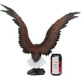 thumbnail image 3 of Grande Statue de Bald Eagle Grand des Montagnes Rocheuses Descendant sur une Proie Figurine Décor, 3 of 5