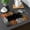 Black, variant on Halloween Placemats Set of 4, DELESYS 12x18 Inch Fall Pumpkin Table Mats for Party Kitchen Dining Decoration