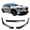 Carbon Fiber Print, variant on Ikon Motorsports Front Bumper Lip Compatible with 2022-2026 Subaru WRX IKON Style Matte Black PP Air Dam Chin Spoiler Protector Splitter 3PCS