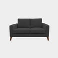 thumbnail image 1 of Love Seat Praga Curri Black - DC Inlab Muebles Modelo D, 1 of 2
