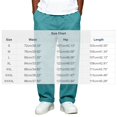 thumbnail image 3 of Babcutegg Big and Tall Mens Cotton Linen Pants Straight Leg Elastic Waist with Pockets Versatile Casual Trousers Size 3XL, 3 of 7