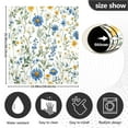 thumbnail image 5 of Yayeee Magnetic Dishwasher Cover for The Front Decoration Home Kitchen Machine Sticker Protector, Blue Floral, 5 of 6