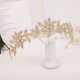 thumbnail image 2 of Zhuge Tiara de boda para novia, diadema de princesa, corona nupcial, joyería para el cabello con diamantes de imitación de cristal, decoración para novia, cumpleaños, graduación, boda (oro), 2 of 3