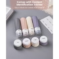 thumbnail image 3 of Micebay Travel Bottles for Toiletries 8 Pack, Travel Size Toiletries, Tsa Approved Travel Size Containers 3oz, with Travel Essentials Clear Bag, Leak Proof Silicone Squeezable Creams Jars, 3 of 9