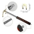 thumbnail image 4 of Retractable Billiards Pool Cue Stick Bridge with Removable Head Telescopic Rack Long Handle Playing Accessory Table Competition Silver, 4 of 9