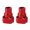 Red, variant on Yihuala 2pcs 1:8 Transmission Shaft Sleeves Rear Tubes Assembly Kits for Model Off-Road 4WD 6WD Trucks