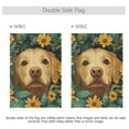 thumbnail image 4 of Yayeee Garden Flag 12" x 18" Double Sided Outdoor Yard Lawn Holiday Decorations, Flowers and Dog, 4 of 6