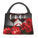 thumbnail image 1 of Easygdp Red Wine Rose Bolsa de Almuerzo Insulada Reutilizable, Bolsa de Mano y Bandolera para Oficina, Trabajo, Viajes, 1 of 6