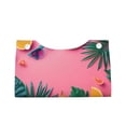 thumbnail image 2 of Picia Summer Fruits And Sunglasses Pattern Long Tissue Box Cover,PVC Leather Triangle Holder,Tissue Box Holder with Magnetic Bottom,Facial Paper Organizer Dispenser-7.9"X4.9"X4.5", 2 of 9
