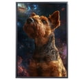 thumbnail image 2 of Welsh Terrier Space Poster Wall Art Funny Dog - Welsh Terrier Dog Canvas Wall Art For Bedroom Decor - Gifts For Men - Gifts For Men, 2 of 6