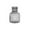 Gray, variant on lulshou Flower Vase Transparent Hydroponic Small Potted Plant Pots, Indoor Living Room Desktop Transparent Hydroponic Plastic Flower Pots, A Must for Green Plant Lovers, Transpare
