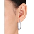 thumbnail image 3 of Everly Women's 10k White Gold Earrings, 3 of 5