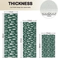 thumbnail image 4 of Green Christmas Tree Pattern Kitchen Rugs Sets Of 3,Kitchen Runner Rugs Non Skid Washable,Decorative Kitchen Floor Mats for Kitchen,Sink,Laundry,17"x30"+ 17"x47" + 17"x59", 4 of 6
