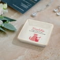 thumbnail image 5 of WIRESTER Square Ceramic Trinket Tray, Friendship Is Not A Big Thing It's A Million Little Things, 5 of 5