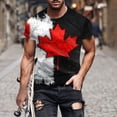thumbnail image 1 of TopLLC Tenues du 4 Juillet pour Femmes, Hauts d'Été pour Femmes, T-Shirt Mode Imprimé Tournesol, Blouse à Manches 3/4, Col Rond, Décontracté, 1 of 5
