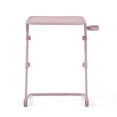 thumbnail image 2 of Homycasa Adjustable Folding TV Dining Tray Table with Cup Holder Pink, 2 of 6