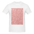 thumbnail image 4 of Bingfone Rose Gold Pink Glitter Men'S Loose Fit Short-Sleeve Pocket T-Shirt, 4 of 7