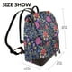thumbnail image 2 of Disketp Floral Mochila de Cuero para Mujer, Bolso de Espalda Antirrobo con Estilo para Viaje, Trabajo y Uso Diario, 2 of 4
