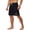 Black, variant on Men's Guard Board Short Swimsuit (MG008) - Black - 36