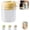 Yellow, variant on 3-in-1 Ice Cube Maker Bottle, Portable, with Straw and Silicone Ice Mold, Press to Release