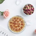 thumbnail image 4 of XDDJA Food Pizza Burrito Set of 6 Round Coaster for Drinks, Absorbent Ceramic Stone Coasters Cup Mat with Cork Base for Home Kitchen Room Coffee Table Bar Decor, 4 of 5