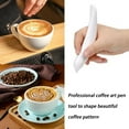 thumbnail image 5 of Spice Pen for Latte Art, Latte Art Pen for Coffee, 2025 New Electric Coffee Carving Pen for Latte & Food DIY, Spice Pen Coffee Art, Professional Baking Pastry Tools, Powered by Battery (Yellow), 5 of 7
