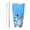 Straw Two-piece Set, variant on Masiiu Bluey Print 20OZ Car Cup for Travel, Insulated Stainless Steel Cup, Leak-Proof Lid with Straw and Direct Drinking Opening-Without Straw