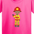 thumbnail image 4 of Inktastic African American Boy, Fireman, Firefighter, Helmet Youth T-Shirt, 4 of 5