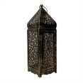 thumbnail image 1 of 1 Farol de Metal Vintage con Luces de Viento, Portavelas, Accesorio de Decoración para el Hogar, Sin Vela ZTFD-48L, 1 of 5