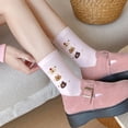 thumbnail image 2 of 5 Pairs Womens Novelty Cute Crew Socks Colorful Funny Ankle Socks Gifts for Womens Socks, 2 of 7