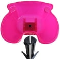 thumbnail image 5 of FETCOI Plastic Rolling Stand Shampoo Basin with 10L Water Bucket, Hair Salon Portable Treatment Bowl Mobile Shampoo Sink Backwash Hair Basin (Pink), 5 of 9