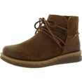 thumbnail image 5 of Born Womens Calyn Leather Distressed Booties, 5 of 6